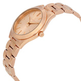 Michael Kors Slim Runway Rose Gold Dial Rose Gold Steel Strap Watch for Women - MK3513 Authentic Buy Shop Now