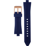 Michael Kors Cunningham Multifunction Blue Dial Blue Rubber Strap Watch For Men - MK7163 Authentic Buy Shop Now