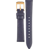 Michael Kors Averi Gold Dial Navy Blue Leather Strap Watch for Women - MK2526 Authentic Buy Shop Now
