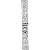 Michael Kors Lexington Chronograph Silver Dial Silver Steel Strap Watch For Men - MK8789 Authentic Buy Shop Now