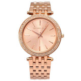 Michael Kors Darci Rose Gold Dial with Diamonds Rose Gold Stainless Steel Strap Watch for Women - MK3192 Authentic Buy Shop Now