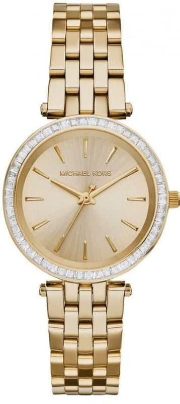 Michael Kors Darci Gold Dial Gold Steel Strap Watch for Women - MK3365 Authentic Buy Shop Now