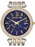 Michael Kors Darci Quartz Blue Dial Two Tone Steel Strap Watch For Women - MK3401 Authentic Buy Shop Now