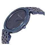 Michael Kors Darci Blue Dial Blue Steel Strap Watch for Women - MK3417 Authentic Buy Shop Now