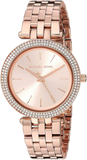 Michael Kors Darci Rose Gold Dial Rose Gold Stainless Steel Strap Watch for Women - MK3366 Authentic Buy Shop Now