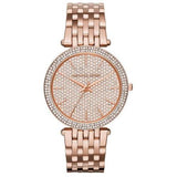 Michael Kors Darci Rose Gold Dial Rose Gold Steel Strap Watch for Women - MK3431 Authentic Buy Shop Now