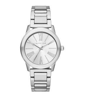 Michael Kors Hartman Quartz Silver Dial Silver Steel Strap Watch For Women - MK3489 Authentic Buy Shop Now