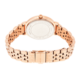 Michael Kors Cinthia Mother of Pearl Rose Gold Dial Rose Gold Steel Strap Watch for Women - MK3643 Authentic Buy Shop Now
