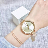 Michael Kors Jaryn Quartz Gold Dial Gold Steel Strap Watch For Women - MK3784 Authentic Buy Shop Now