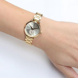 Michael Kors Portia Quartz Gold Dial Gold Steel Strap Watch For Women - MK3838 Authentic Buy Shop Now
