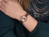 Michael Kors Portia Analog Quartz Rose Gold Dial Rose Gold Steel Strap Watch For Women - MK3839 Authentic Buy Shop Now