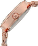 Michael Kors Portia Quartz Silver Dial Rose Gold Steel Strap Watch For Women - MK3887 Authentic Buy Shop Now