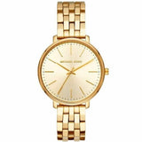 Michael Kors Pyper Quartz Gold Dial Gold Steel Strap Watch For Women - MK3898 Authentic Buy Shop Now