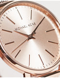 Michael Kors Pyper Quartz Rose Gold Dial Rose Gold Mesh Strap Watch For Women - MK4340 Authentic Buy Shop Now