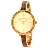 Michael Kors Jaryn Quartz Gold Dial Two Tone Steel Strap Watch for Women - MK4341 Authentic Buy Shop Now