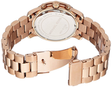 Michael Kors Runway Rose Gold Dial Rose Gold Steel Strap Watch for Women - MK5128 Authentic Buy Shop Now