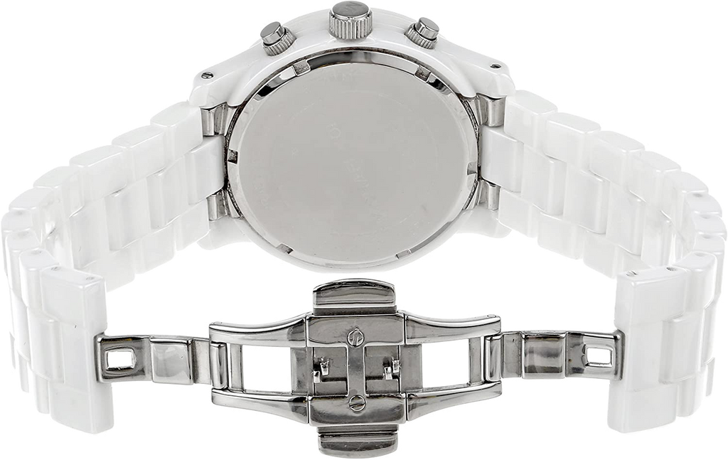 Michael Kors Runway White Dial White Steel Strap Watch for Women - MK5188 Authentic Buy Shop Now