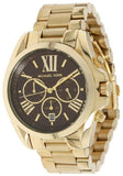 Michael Kors Bradshaw Brown Dial Gold Steel Strap Watch for Women - MK5502 Authentic Buy Shop Now