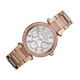 Michael Kors Parker White Dial Rose Gold Steel Strap Watch for Women - MK5616 Authentic Buy Shop Now