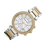 Michael Kors Parker White Dial Two Tone Steel Strap Watch for Women - MK5626 Authentic Buy Shop Now