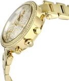Michael Kors Parker Gold Dial Gold Steel Strap Watch for Women - MK5856 Authentic Buy Shop Now