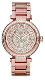 Michael Kors Skylar Rose Gold Dial Rose Gold Steel Strap Watch for Women - MK5868 Authentic Buy Shop Now