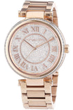 Michael Kors Skylar Rose Gold Dial Rose Gold Steel Strap Watch for Women - MK5868 Authentic Buy Shop Now