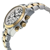Michael Kors Bradshaw Chronograph Silver Dial Two Tone Steel Strap Watch For Women - MK5912 Authentic Buy Shop Now