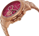 Michael Kors Runway Pink Dial Rose Gold Steel Strap Watch for Women - MK5931 Authentic Buy Shop Now