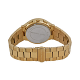 Michael Kors Wyatt Chronograph White Dial Gold Steel Strap Watch For Women - MK5933 Authentic Buy Shop Now