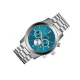 Michael Kors Runway Quartz Blue Dial Silver Steel Strap Watch For Women - MK5953 Authentic Buy Shop Now