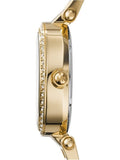 Michael Kors Parker White Dial Gold Steel Strap Watch for Women - MK6056 Authentic Buy Shop Now