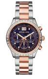 Michael Kors Brinkley Blue Dial Two Tone Steel Strap Watch for Women - MK6205 Authentic Buy Shop Now