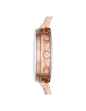 Michael Kors Sawyer Rose Gold Dial Rose Gold Steel Strap Watch for Women - MK6226 Authentic Buy Shop Now