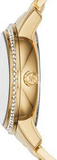 Michael Kors Whitley Analog Diamonds Gold Dial Gold Steel Strap Watch For Women - MK6227 Authentic Buy Shop Now