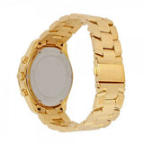 Michael Kors Blair Quartz Black Dial Gold Steel Strap Watch For Women - MK6497 Authentic Buy Shop Now
