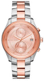 Michael Kors Blair Quartz Analog Rose Gold Dial Two Tone Steel Strap Watch For Women - MK6498 Authentic Buy Shop Now