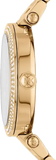 Michael Kors Taryn Quartz Gold Dial Gold Steel Strap Watch For Women - MK4459 Authentic Buy Shop Now