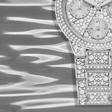Michael Kors Camille Multifunction Crystals Silver Dial Silver Steel Strap Watch For Women - MK6996 Authentic Buy Shop Now