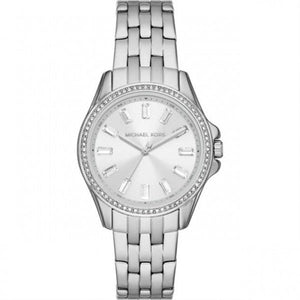 Michael Kors Pilot Quartz Silver Dial Silver Steel Strap Watch For Women - MK7379 Authentic Buy Shop Now