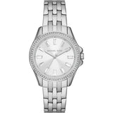 Michael Kors Pilot Quartz Silver Dial Silver Steel Strap Watch For Women - MK7379 Authentic Buy Shop Now