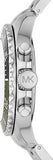 Michael Kors Everest Chronograph Black Dial Silver Steel Strap Watch For Men - MK8976 Authentic Buy Shop Now