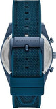 Michael Kors Accelerator Chronograph Blue Dial Blue Nylon Strap Watch for Men - MK9142 Authentic Buy Shop Now