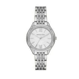 Michael Kors Mindy White Dial Silver Steel Strap Watch For Women - MK7075 Authentic Buy Shop Now