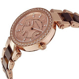 Michael Kors Parker Rose Gold Dial Two Tone Steel Strap Watch for Women - MK6239 Authentic Buy Shop Now