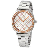 Michael Kors Nia Quartz Silver Dial Silver Steel Strap Watch For Women - MK3988 Authentic Buy Shop Now