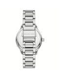 Michael Kors Sage Three-Hand White Dial Silver Steel Strap Watch for Women - MK4807 Authentic Buy Shop Now