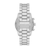 Michael Kors Lexington Chronograph White Dial Silver Steel Strap Watch For Women - MK7243 Authentic Buy Shop Now