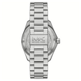 Michael Kors Maritime Analog Black Dial Silver Steel Strap Watch for Men - MK9161 Authentic Buy Shop Now