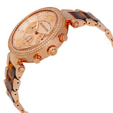 Michael Kors Parker Rose Gold Dial Two Tone Steel Strap Watch for Women - MK6239 Authentic Buy Shop Now